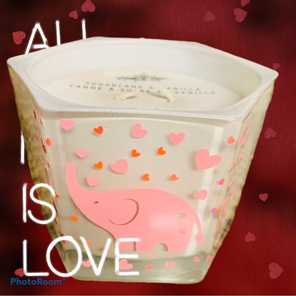 All You Need is Love 3 wick candle.